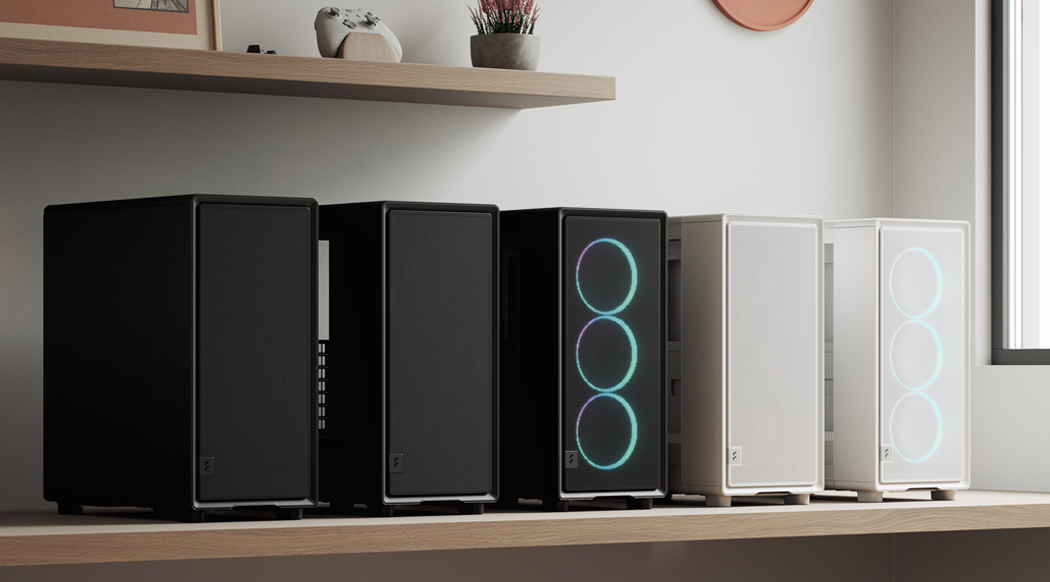 Fractal Design Epoch White Tempered Glass Clear Tint PC Gaming Case